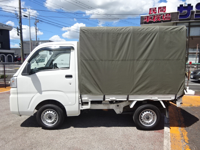 ハイゼット トラックスタンダード　幌付き　4速オートマ　ＥＴＣ付き　正式名称：ピクシストラック　売約済ホワイト
