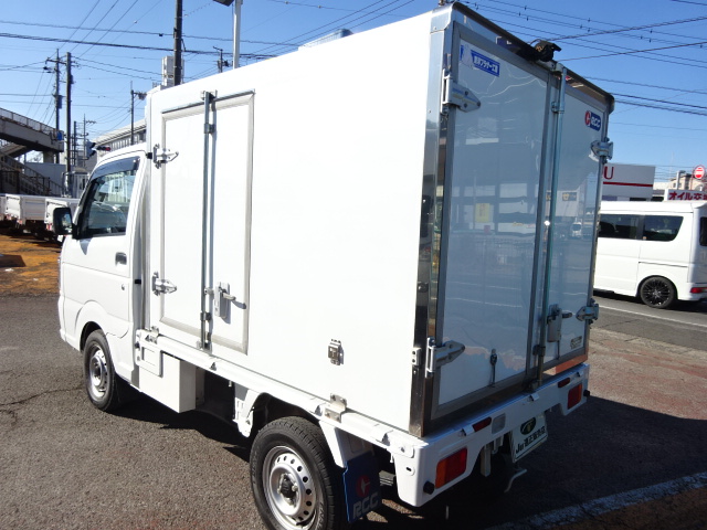 キャリー 冷凍車-30℃設定  AT　菱重製冷凍機 箱厚１００ｍｍ　２コンプレッサー　AT　売約済ホワイト