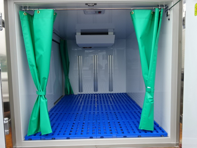 キャリー 冷凍車-30℃設定 超低温 菱重製冷凍機 箱厚１００ｍｍ ２コンプレッサー ATホワイト